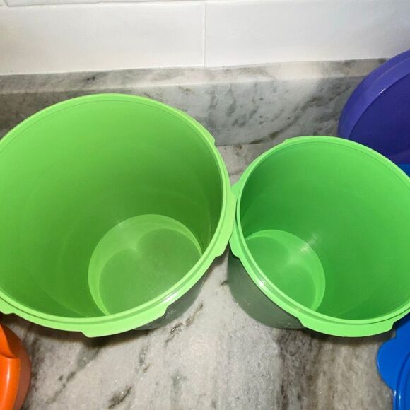 Tupperware Mixed Lot Storage Containers with Lids 34 Pieces READ - Picture 4 of 13